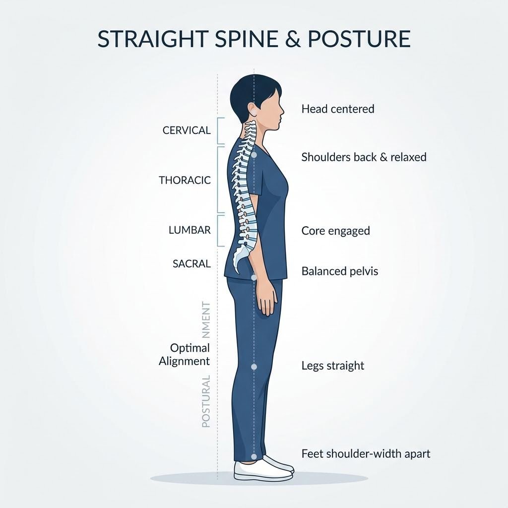 Posture Correction Illustration